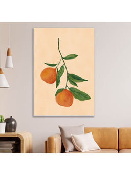 Dekorstation - Rustic Orange Citrus Botanical Painting Minimalist Fruit Wall Art