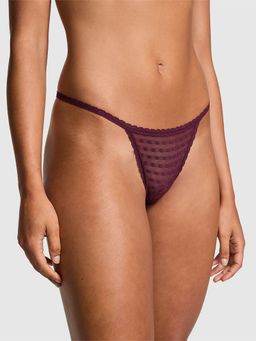 Victoria's Secret - PINK Wink V-String Panty - Purple