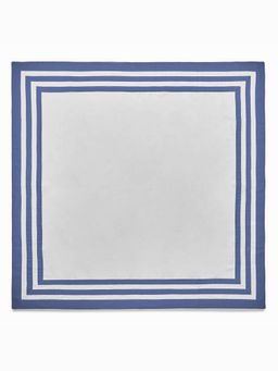 The Label Life - Ivory & Blue Table Cloth