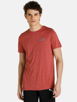 Puma - Cr Training Heather Men Red T-Shirt
