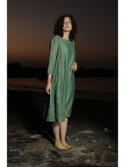 Tatwa Designs - Bottle Green Maxi Dress (Set of 2)