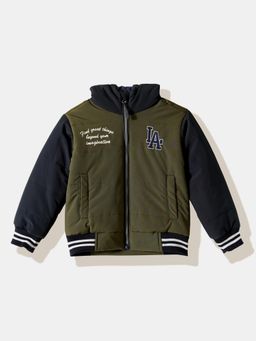 R&B - Solid-Plain Regular Boys Jacket