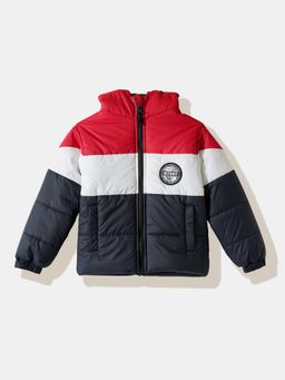 R&B - Colour-block Regular Boys Jacket