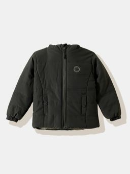 R&B - Solid-Plain Regular Boys Jacket