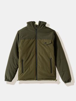R&B - Solid-Plain Regular Boys Jacket