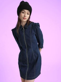 ONLY - Blue Short Denim Dress