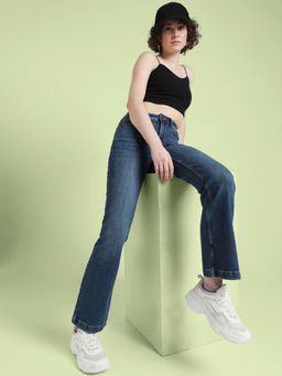 ONLY - Blue High Rise Washed Jeans