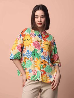 ONLY - Women Regular Fit Multicolor Shirt