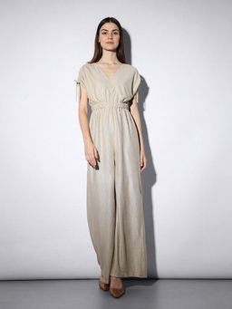 ONLY - Golden Glitter Jumpsuit