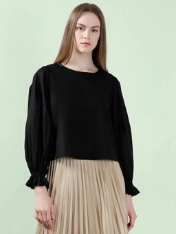 VERO MODA - Women Black Solid Top