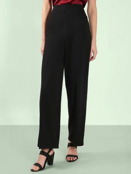 VERO MODA - Women Black Solid Pants