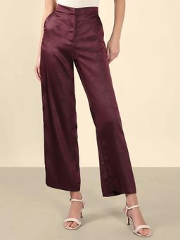 VERO MODA - Women Maroon Floral Pants