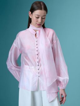 VERO MODA - Pink Sheer Shirt