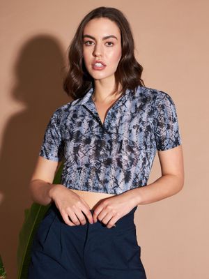 The Navy Claire Top main image 1