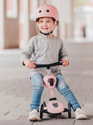 Buy Scoot & Ride Highwaykick 1 – Rose 2-in-1 Convertible & Scooter