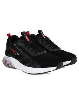 Campus First Black Running Shoes 