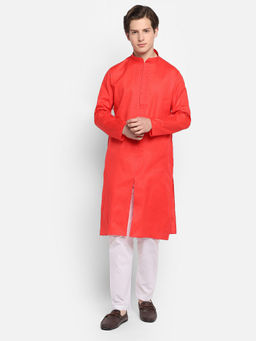 Devoiler - Regular Fit Long Kurta For Men