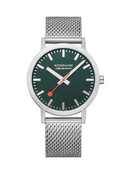 Mondaine - Classic Analog Dial Colour Green Unisex Watch - A660.30360.60SBJ