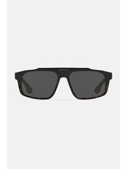 Snitch - Men Polarized Square Grey Lens Sunglasses
