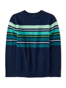 The Children's Place - Boys Blue Strips Sweater