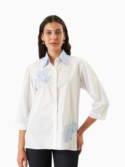 TRISARA - Loom and Bloom Pure Cotton Shirt