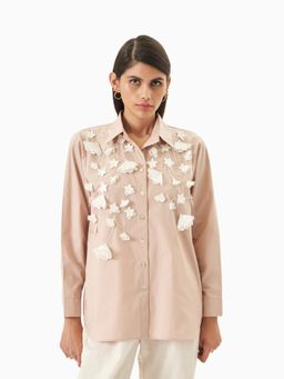 TRISARA - Cotton Candy Floral Shirt
