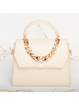 DonaBella - Grace Hand Bag for Women Cream (S)
