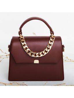 DonaBella - Grace Hand Bag for Women Wine (S)