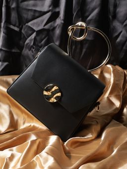 DonaBella - Mia Hand Bag for Women Black (S)