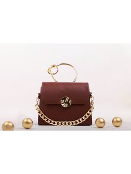 DonaBella - Mia Hand Bag for Women Wine (S)