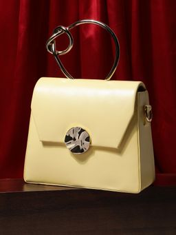 DonaBella - Mia Hand Bag for Women Yellow (S)