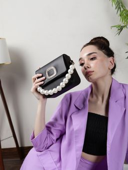 DonaBella - Nora Hand Bag for Women Black (S)