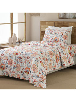 Layers - 100% Cotton 144 TC Chelsea Printed Bedsheet Set