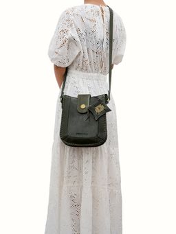 Hidesign - Berber - 02 Green Women's Sling Bag - (22 X 6 X 24 Cms) (M)