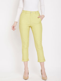 CRIMSOUNE CLUB - Womens Yellow Trouser