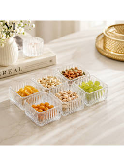 NFI Essentials - Glass Ice Cream Dessert Bowl (Pack Of 6)