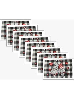 Prakartik - Cotton Table Rectangular Placemat (Pack Of 8)