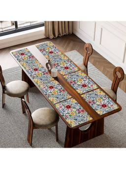 Prakartik - Cotton Table Rectangular Placemat (Pack Of 8)