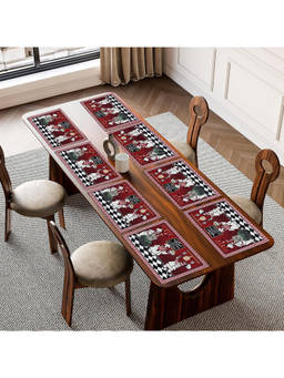 Prakartik - Cotton Table Rectangular Placemat (Pack Of 8)