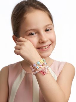 Carlton London - Butterfly Bracelet (Pack Of 3) (11-12 Years)