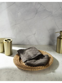 Fabindia - Grey Amaya Cotton Face Towel (Set of 2)