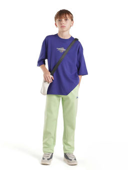 RARE ONES - Boys Purple Cotton Blend T-shirt