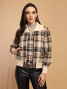 Gipsy - Brown Lapel Collar Sweater