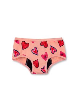 Plan B - Hearts Reusable Pad Free Spotting Panty for Light Flow