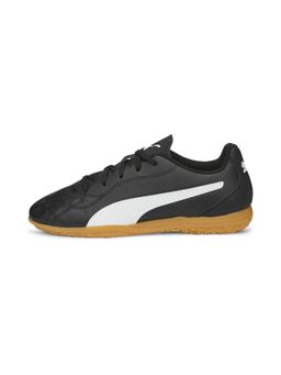 Puma - Monarch Ii It Jr Unisex Black Football Shoes