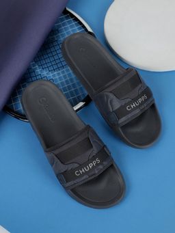 Chupps - Mens Forge Dark Grey Casual Sliders