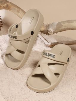 Chupps - Women Maven Cream Casual Slide Clogs