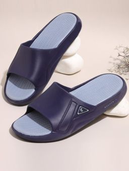 Chupps - Men Stride Navy Blue Casual Sliders