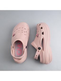 Chupps - Women Eden Peach Pink Casual Slider Clogs