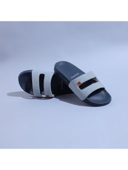 Chupps - Women'S Zella Denim Navy Blue Sliders